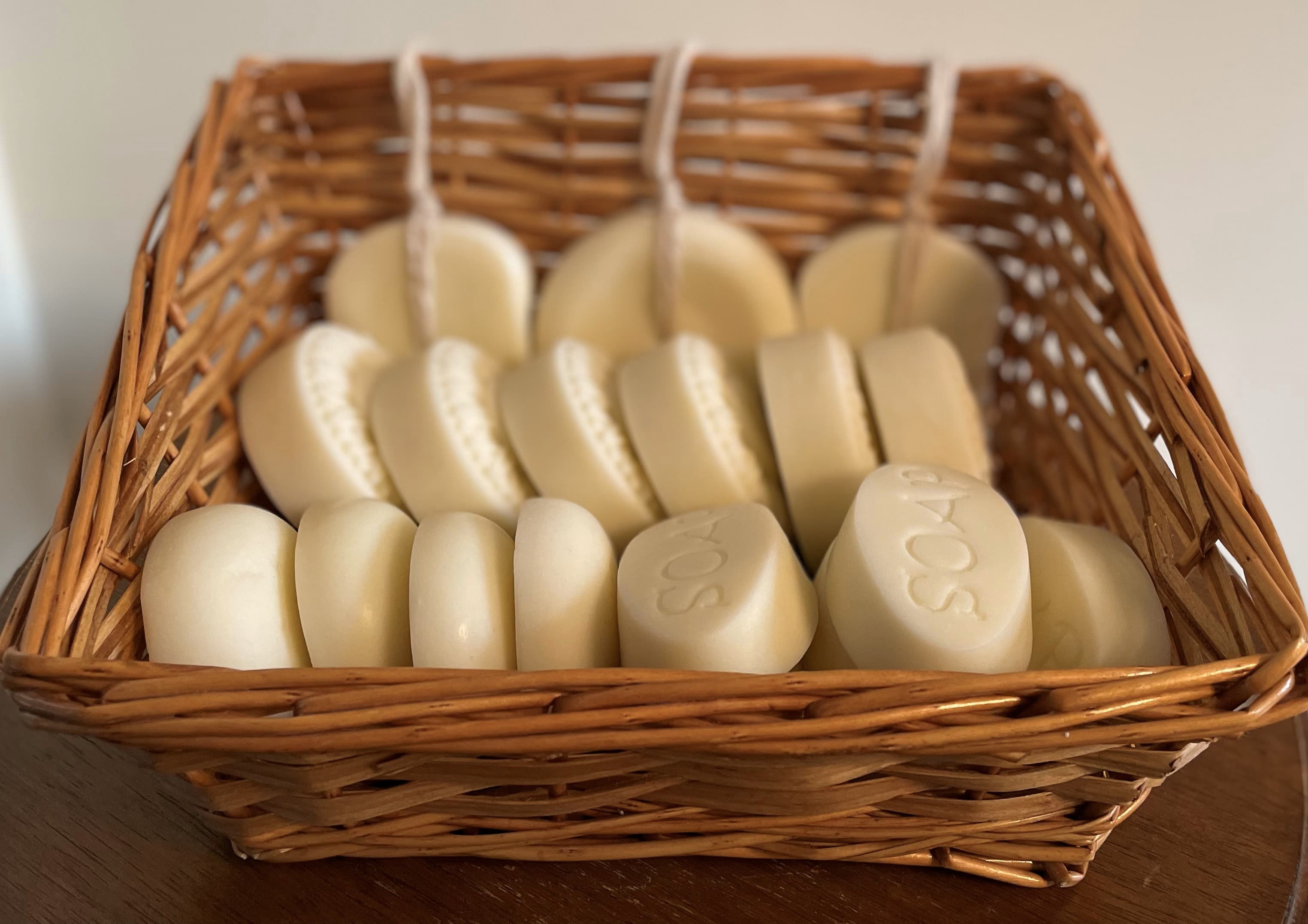 Basket of Tallow Moisturizing Soaps